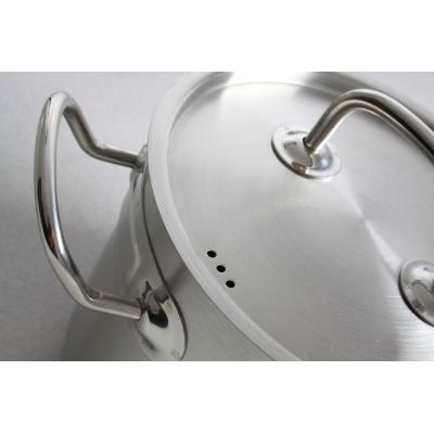 Vysoký hrnec s poklicí, HENDI, Kitchen Line, 2,8L, ⌀160x(H)140mm | 837108